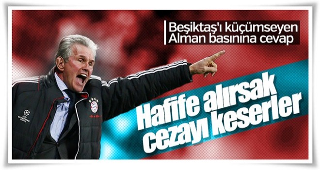 Heynckes'ten Beşiktaş'a ve Şenol Güneş'e övgü