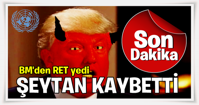 BM Genel Kurulu'nda Trump'ın Kudüs kararına ret!