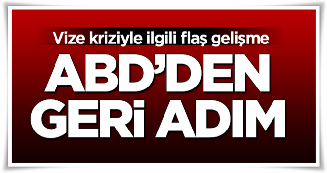 ABD'den geri adım: Vize işlemleri için...