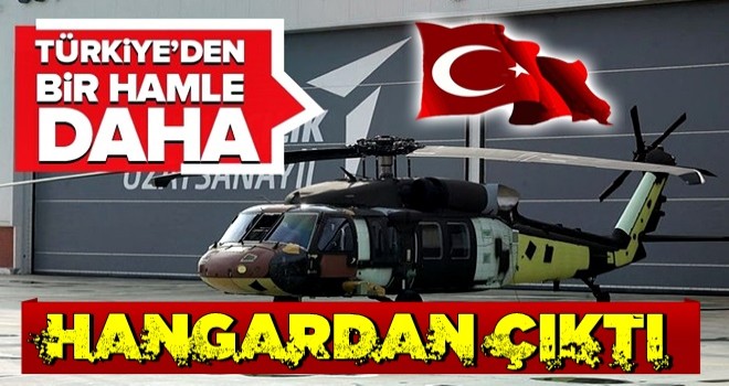 T-70 helikopteri ilk kez hangardan çıktı!.