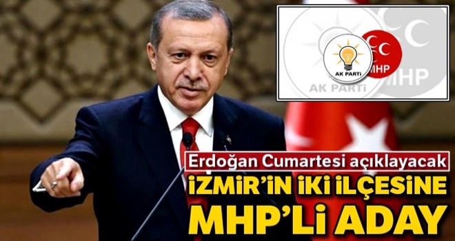 İzmir'in 2 ilçesine MHP'li aday