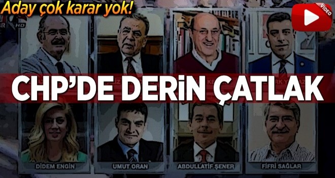 CHP'de aday çok karar yok! İşte o isimler