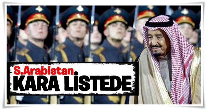 Suudi Arabistan, BM'nin kara listesine girdi