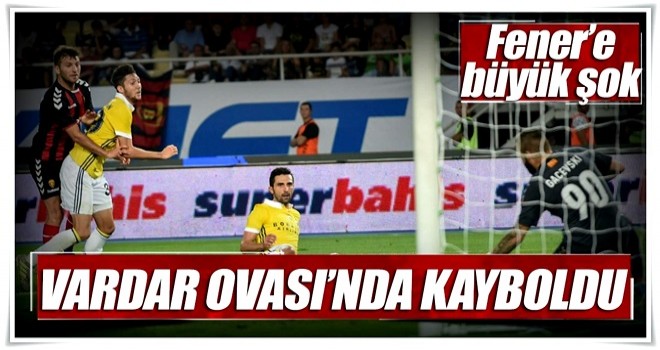 Vardar Ovası'nda kayboldu: 2-0