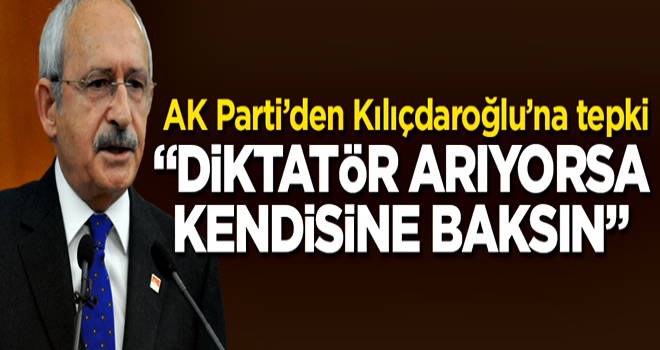 AK Parti'den Kılıçdaroğlu açıklaması