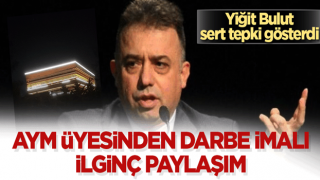 AYM üyesinden garip mesaj! Darbeci vesayetçi günlerin alışkanlıklarına gönderme yapar gibi...