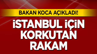 Bakan Koca'dan son dakika açıklaması: İstanbul'da vaka sayısı...