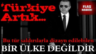 Başkan Erdoğan’dan Hatay açıklaması: Türkiye artık bu tür saldırılarla dizayn edilebilen ülke değildir .