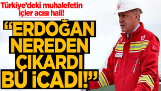 Bu Erdoğan da nereden çıkardı bu “icat”ı!