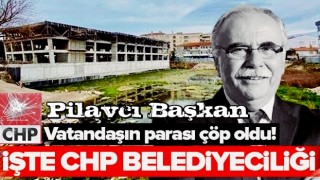 Çanakkale'nin CHP'li Belediye Başkanı Ülgür Gökhan milyonluk projeleri kaderine terk etti .