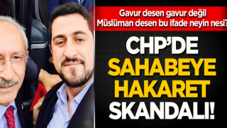 CHP Genel Merkezi danışmanı Mücahit Avcı'dan sahabeye hakaret! .