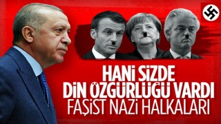 Cumhurbaşkanı Erdoğan: Siz Nazi'nin zincir halkalarısınız