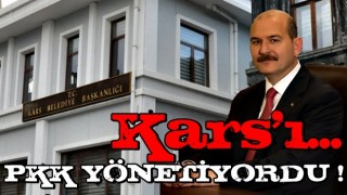 İçişleri Bakanı Soylu: "Kars Belediyesi dağdan yönetiliyordu"
