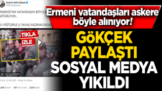 Melih Gökçek paylaştı, sosyal medya yıkıldı! Ermeni vatandaşları askere böyle götürülüyor