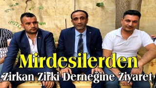 Mirdesilerden Zirkan Zirki Derneğine Ziyaret