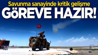 Savunma sanayinde kritik gelişme! "Sungur" göreve hazır