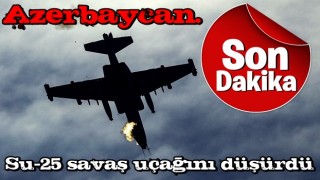 Son dakika: Azerbaycan'dan Ermenistan'a bir darbe daha! Su-25 savaş uçağını düşürdü .