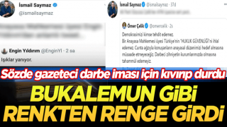 Sözde gazeteci Saymaz'dan darbe imasına destek