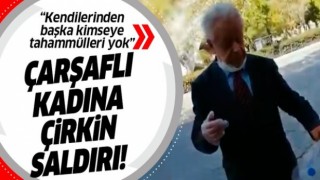 28 Şubat zihniyeti hortladı! Konya’da peçeli ve çarşaflı kadına çirkin saldırı!