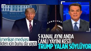 ABD kanalları Trump’ın canlı yayın konuşmasını kesti