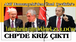 CHP Milletvekili Mehmet Akif Hamzaçebi'den CHP'li Ünal Çeviköz'e sert sözler: Yabancılardan çağrı beklemek züldür