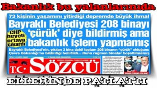 CHP ve Sözcü'nün yalanı yine ellerinde patladı!