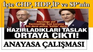 Federasyon anayasası: CHP, İYİ Parti, SP ve HDP’nin taslağı ortaya çıktı