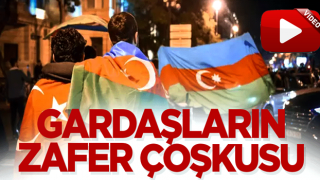 Gardaşlardan zafer kutlaması