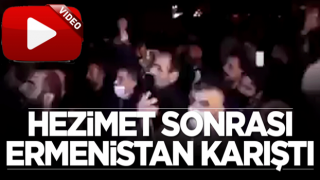 Hezimetin ilanı sonrası Ermenistan karıştı