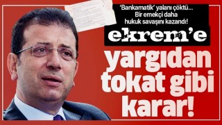 İBB ekrem'e yargıdan tokat gibi karar! Mahkeme 'bankamatik memuru' iddiasını çürüttü