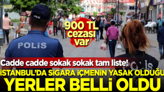 İstanbul'da sigara yasağı getirilen sokakların listesi yayınlandı