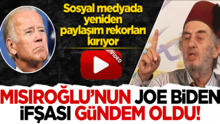 Kadir Mısıroğlu'nun 'Joe Biden'ı böyle ifşa etmişti: Ben sonuna kadar siyonistim!