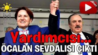 Meral Akşener bunu nasıl açıklayacak! İyi Partili Salim Ensarioğlu Öcalan sevdalısı çıktı