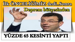 "Önceliğimiz" dediği konuda bütçe kesintisi yaptı... İmamoğlu'nun söylediğiyle yaptığı birbirine tutmuyor