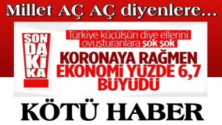 Türkiye'nin 3'üncü çeyrek büyüme rakamları açıklandı