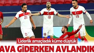 UEFA Uluslar B Ligi'nde A Milli Futbol Takımı Macaristan'a 2-0 yenildi