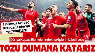 A Milli Futbol Takımı'nın rakipleri belli oldu