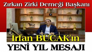 Başkan Bucak: “Salgın ve şiddetten uzak bir yıl diliyorum”