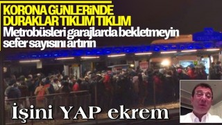 İstanbul'da trafik ve toplu taşımada yoğunluk