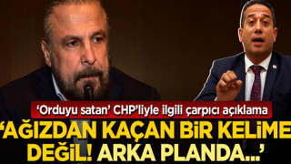 Mete Yarar'dan TSK'ya dil uzatan CHP'li vekille ilgili çarpıcı açıklama