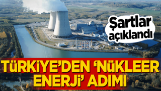 Şartlar açıklandı! Türkiye’den ‘nükleer enerji’ adımı