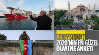 AK Parti'nin 2020'nin en güzel olayı nedir anketi