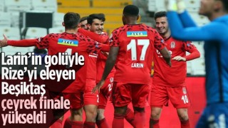 Beşiktaş Türkiye Kupası'nda çeyrek finale yükseldi