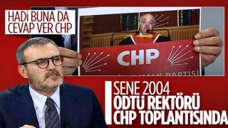 Mahir Ünal, CHP'ye eski ODTÜ rektörünü hatırlattı