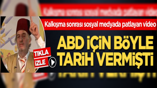 Sosyal medyada patlayan video! Kadir Mısıroğlu ABD için tarih vermişti