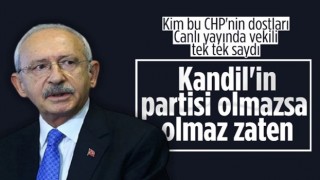 CHP, dostlarının kim olduğunu açıkladı