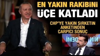 CHP'ye yakın şirketin anketinden çarpıcı sonuçlar: Erdoğan açık ara önde