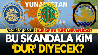 İşte bu bir ihanettir! Üç üniversite bakın nasıl bir skandala imza attı! BU SKANDALA KİM ‘DUR’ DİYECEK?