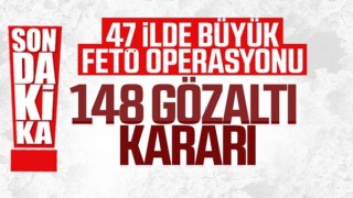 İzmir merkezli 47 ilde FETÖ operasyonu: 148 gözaltı kararı