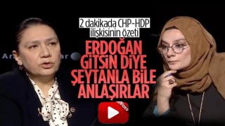 Oya Eronat: Erdoğan gitsin diye şeytanla bile anlaşırlar